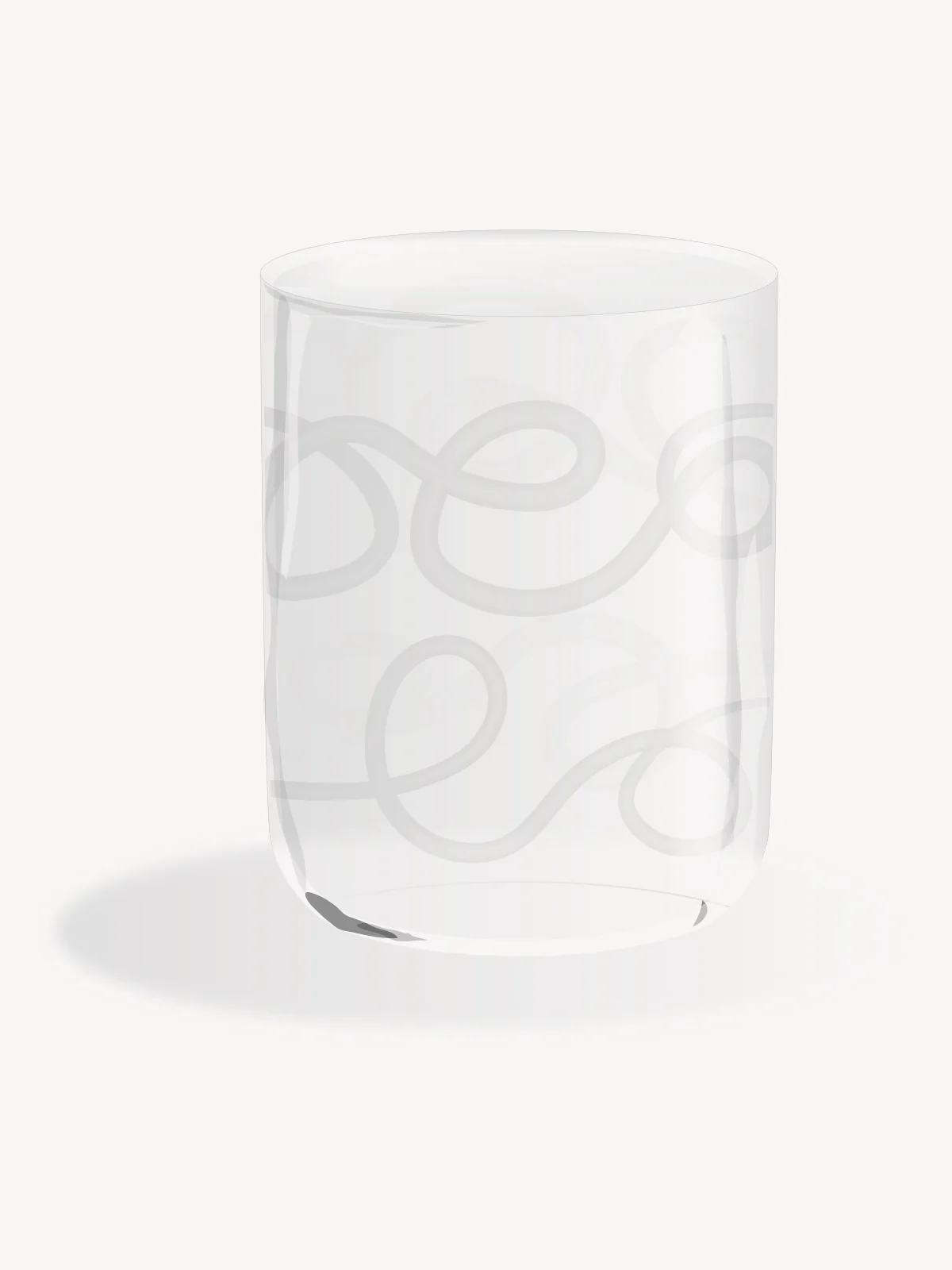 Hand Blown Water Glass Bud - Image 3