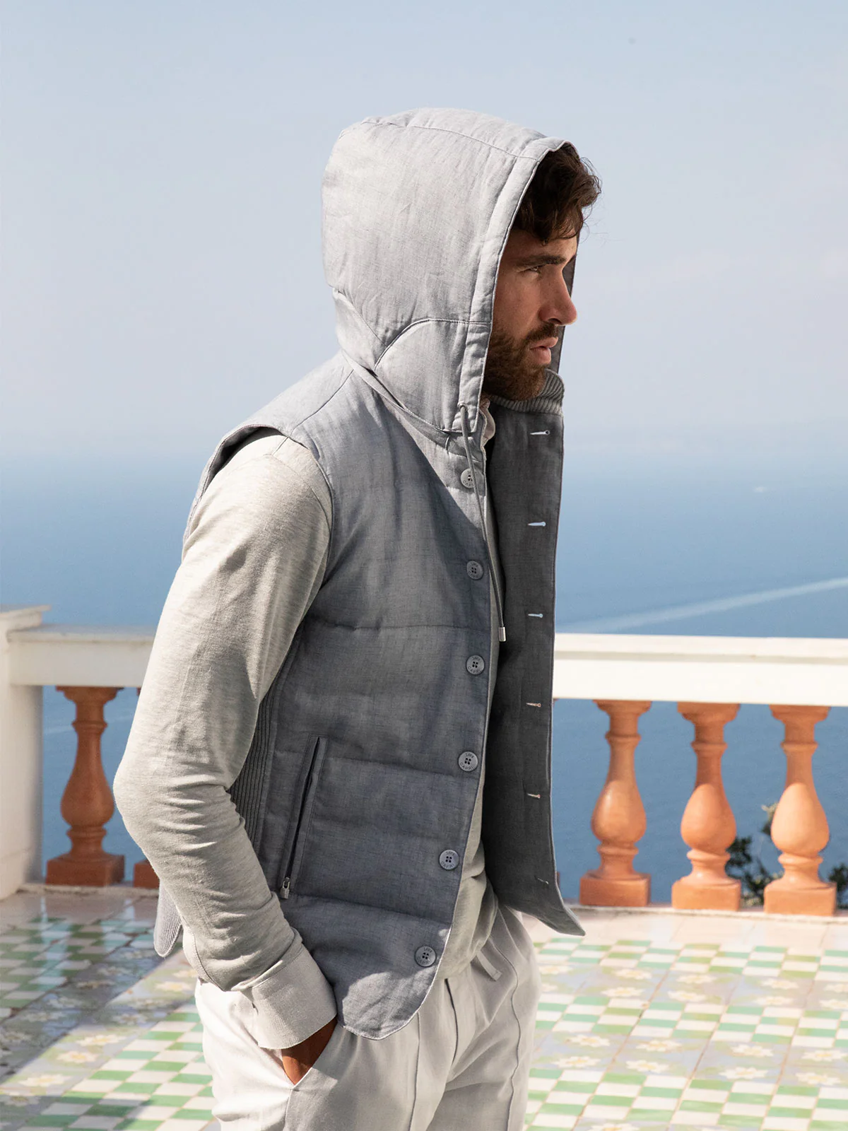 Gilet Cappuccio - Image 19